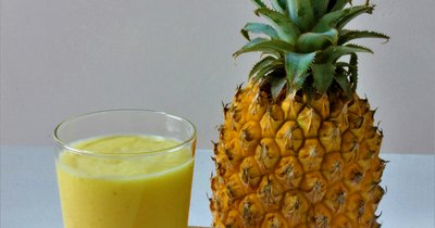 Smoothie Ananasowo-Imbirowe Spalające Tłuszcz